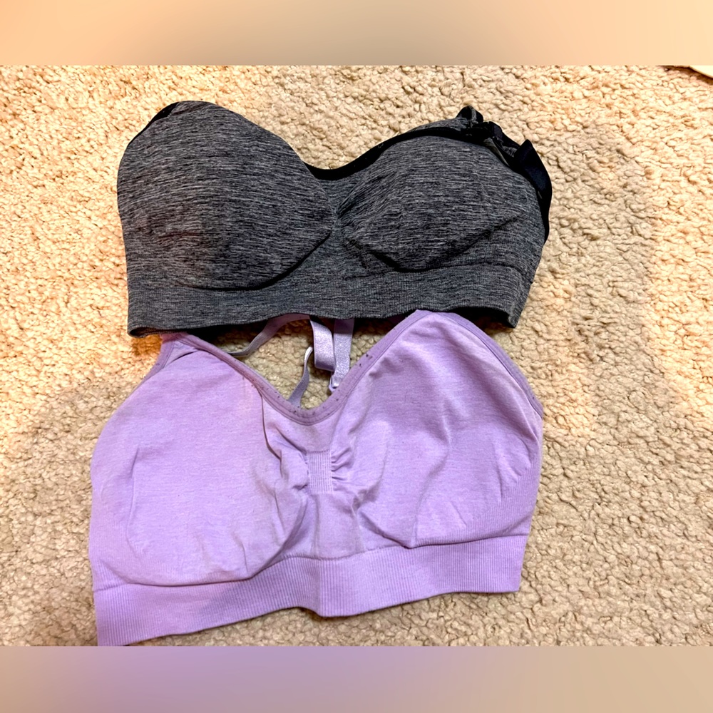 Nursing bras size Med